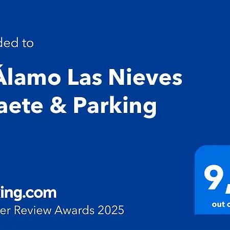 El Alamo Nieves Agaete & Parking Daire